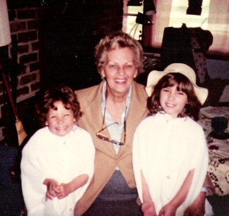 Me, Grandma Libby, my sister